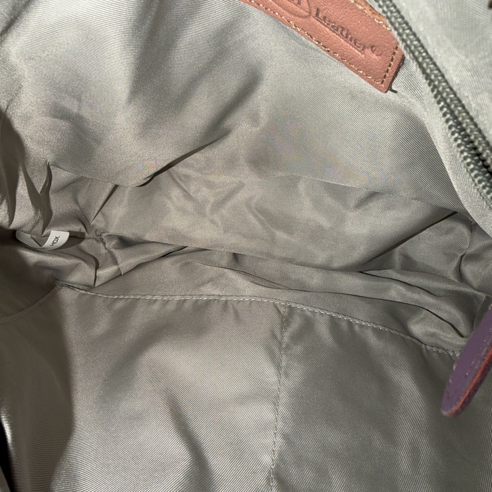 Ameri Leather Multicolor Striped Crossbody Bag - image 9